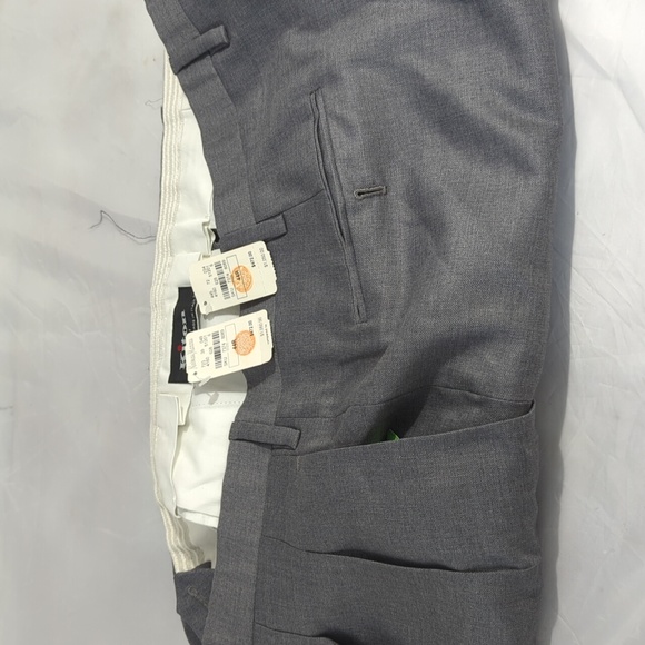 Kiton Wool Gray Dress Pants - Picture 1 of 3